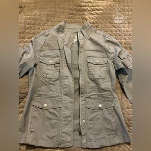 Grey military jacket